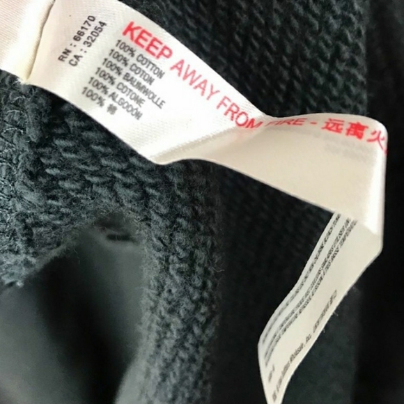 Free People Ocean Avenue Pullover Hooded Drawstring Nubby Oversized Size Medium - Picture 13 of 13